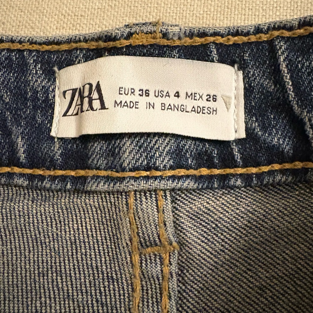 Zara Blue Denim Jeans